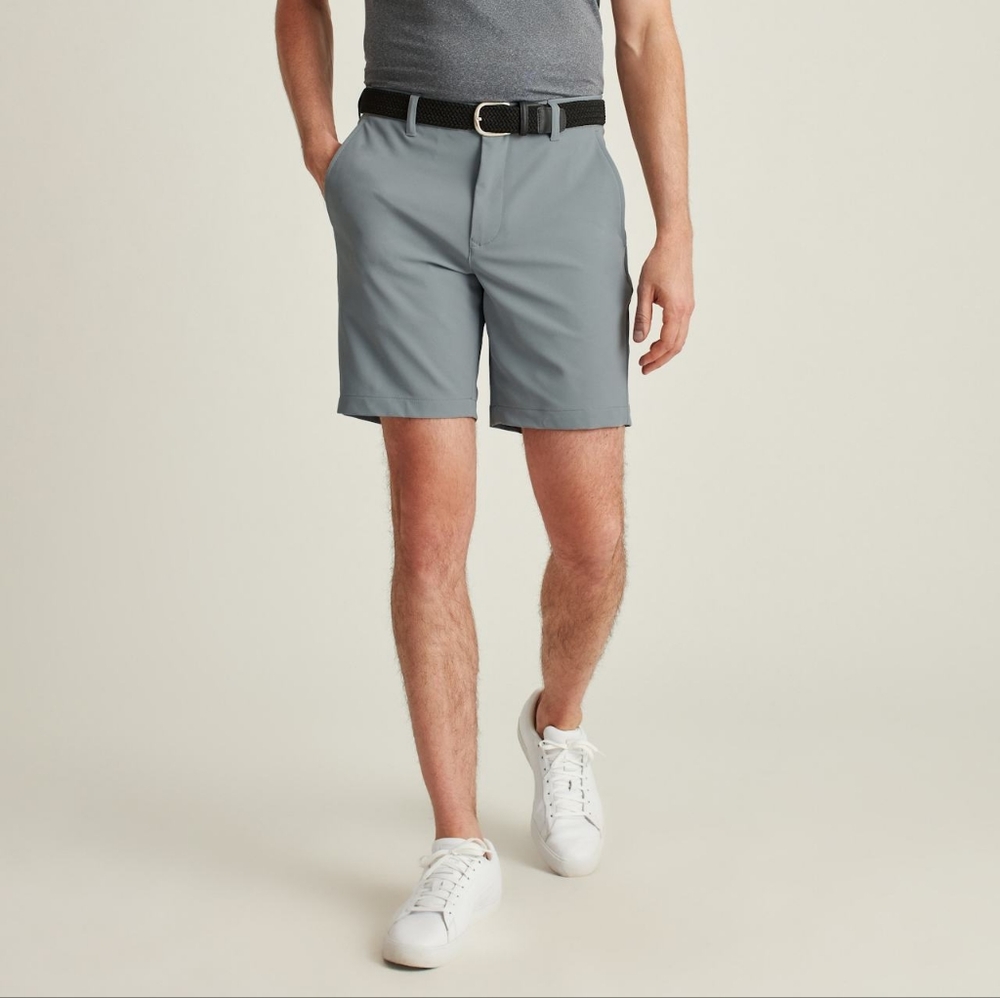 Like-new BONOBOS Highland Tour grey golf shorts 31"
